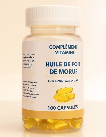 HUILE DE FOIE DE MORUE en capsules
